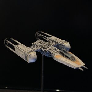 Death Star mobile - Bandai 1:144 Y-Wing Fighter