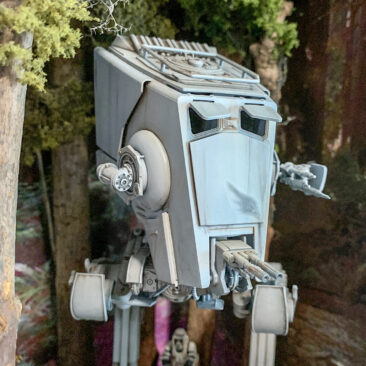 Star Wars AT-ST Diorama - Bandai AT-ST