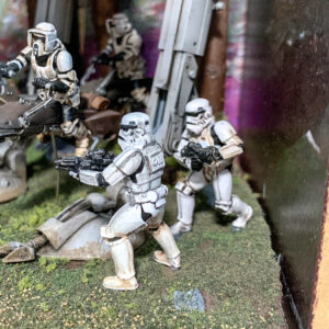 Star Wars AT-ST Diorama - Star Wars Stormtroopers