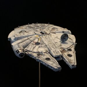 Death Star Mobile Build Log Part 3 - Bandai 1:350 Millennium Falcon complete