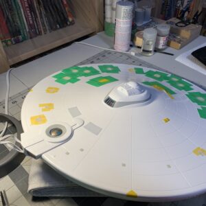 Polar Lights Refit Enterprise: Re-deco log, Part 5: Adjusting the colors