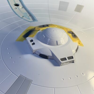 Polar Lights Refit Enterprise: Re-deco log, Part 5: Sensor dome detail